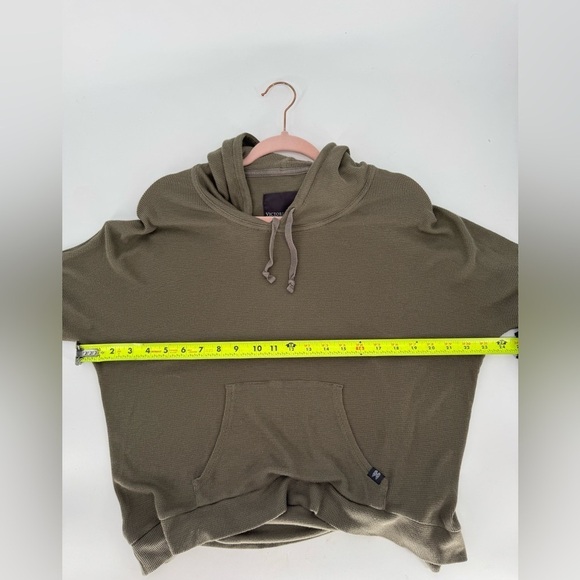 Victorias Secret Supermodel Essentials Olive Green Hooded Pullover Size Small - Picture 10 of 11